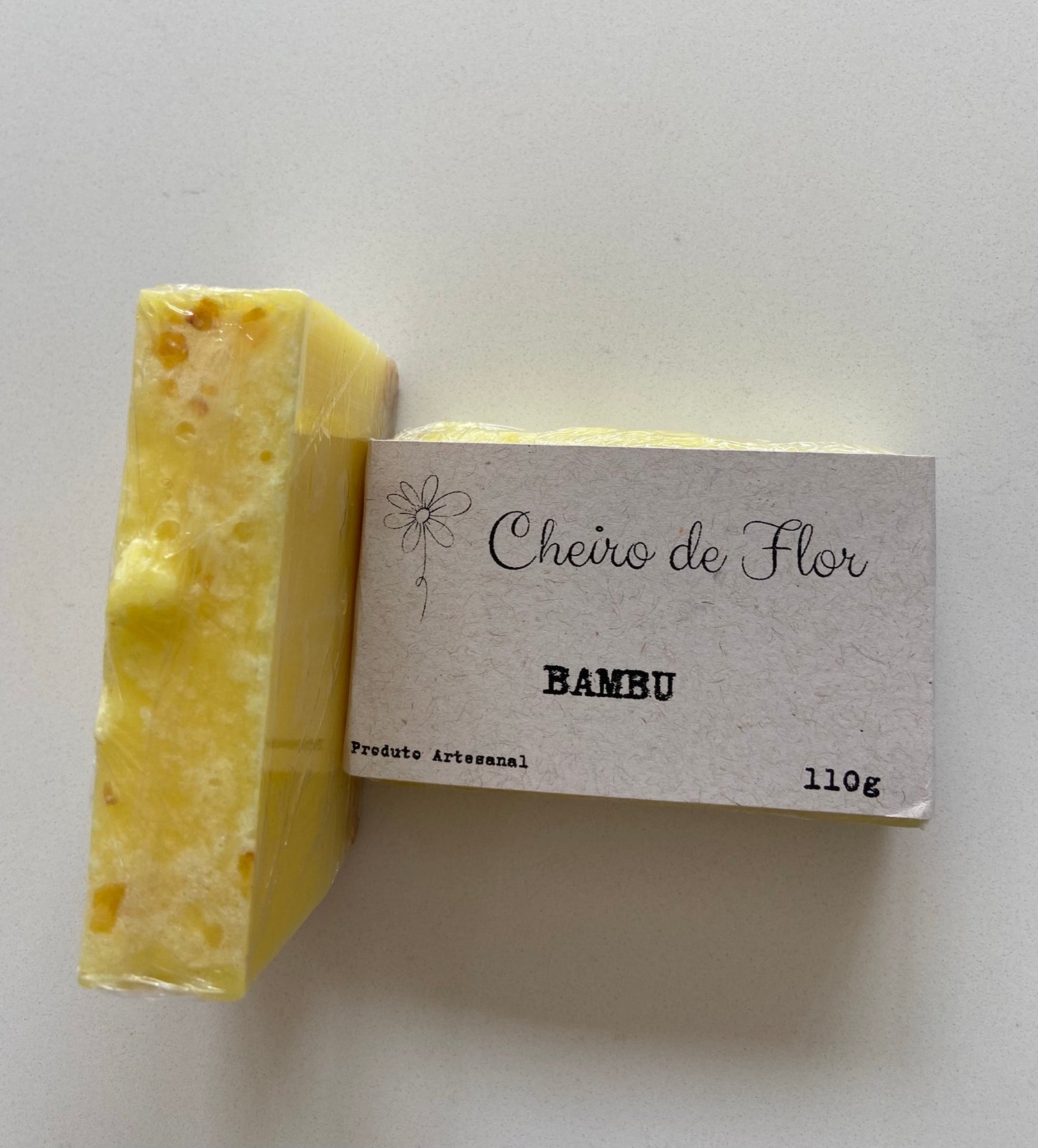 Sabonete Artesanal em Barra - Bambu - Cheiro de Flor