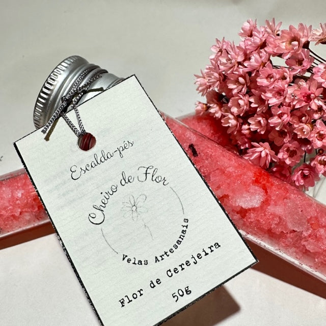 Foot Bath with Essences - Cherry Blossom - Flower Scent