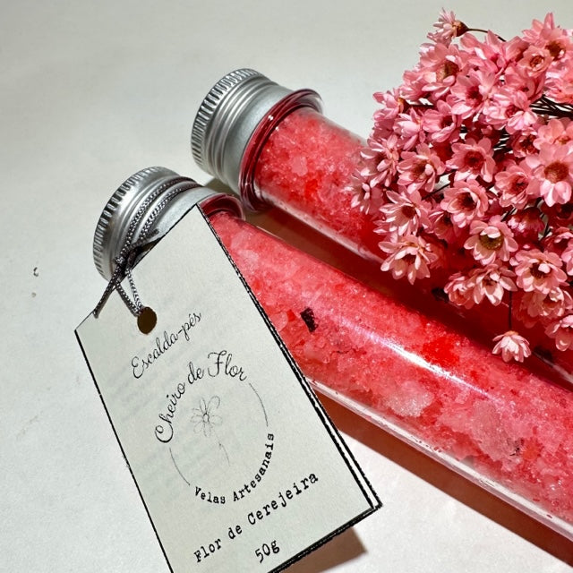 Foot Bath with Essences - Cherry Blossom - Flower Scent