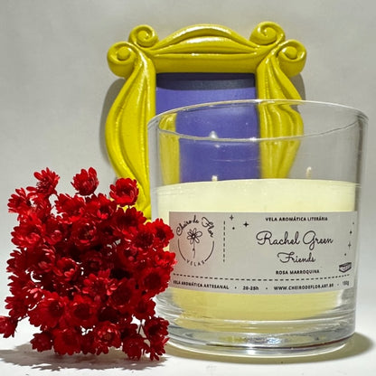 Kit de velas perfumadas Friends - Aroma a flores