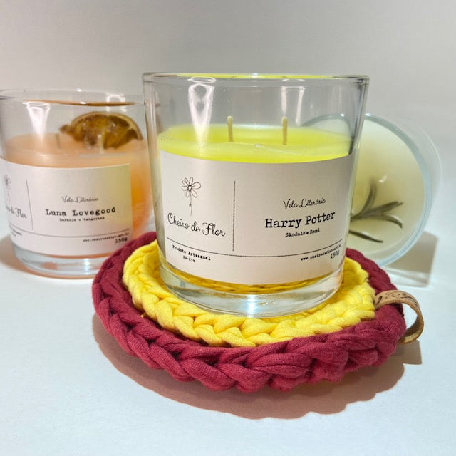 Harry Potter Literary Scented Candle Kit - Flower Scent