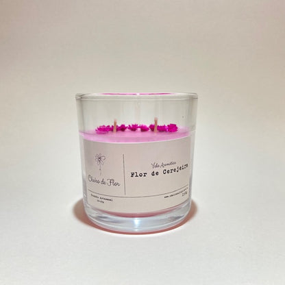 Scented Candle - Cherry Blossom - Flower Scent 