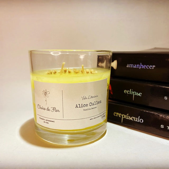 Vela perfumada literaria - Twilight Alice Cullen - Scent of Flower 