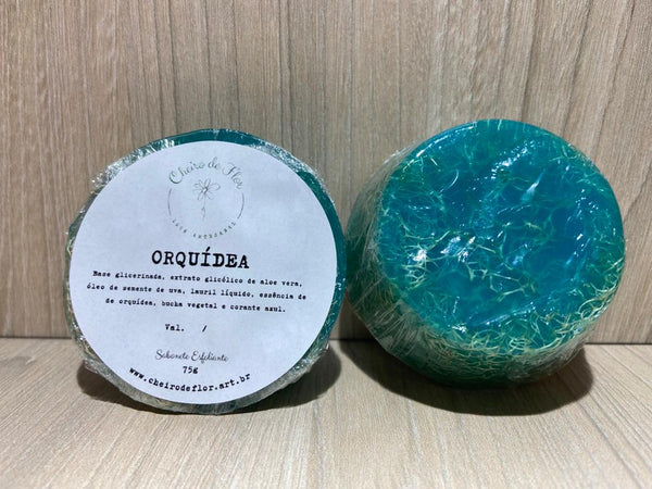Sabonete Artesanal Esfoliante Orquidea - Cheiro de Flor