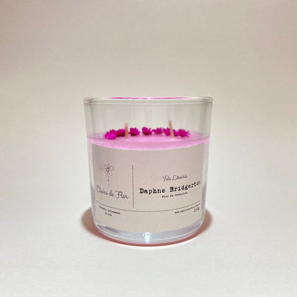 Literary Scented Candle - Bridgerton Daphne Bridgerton - Smell of Flower 