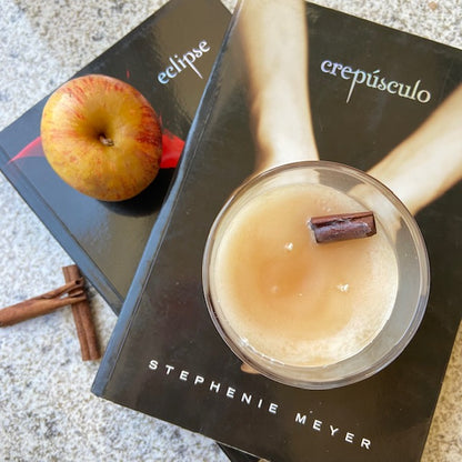 Vela perfumada literaria - Crepúsculo Edward Cullen - Aroma de flores 