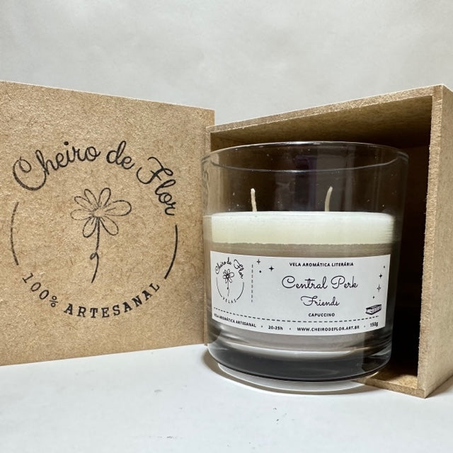 Literary Scented Candle - Central Perk - Friends TV Series - Flower Scent 