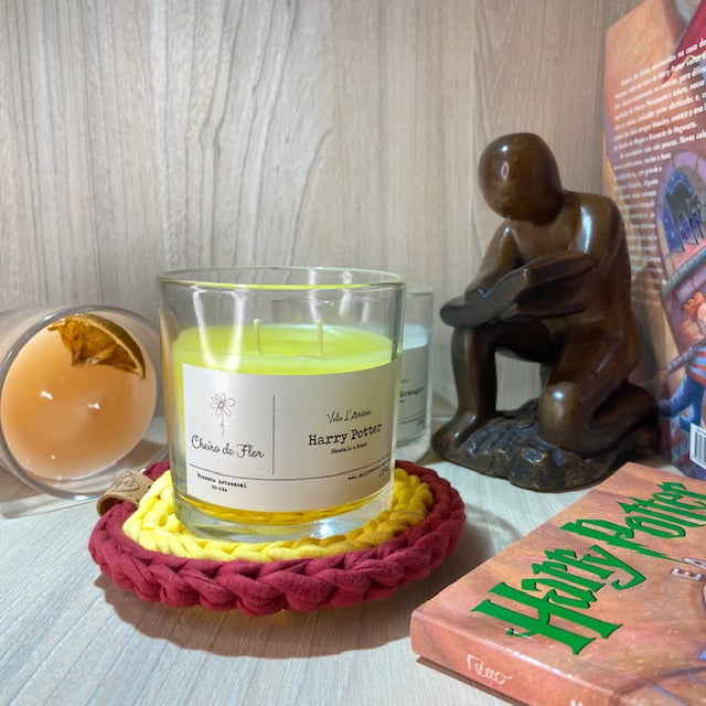 Harry Potter Literary Scented Candle Kit - Flower Scent