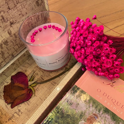 Vela perfumada literaria - Bridgerton Daphne Bridgerton - Aroma a flores 