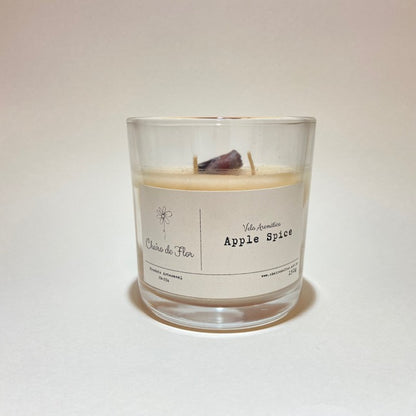 Scented Candle - Apple Spice - Flower Scent 