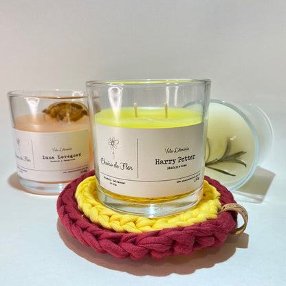 Harry Potter Literary Scented Candle Kit - Flower Scent