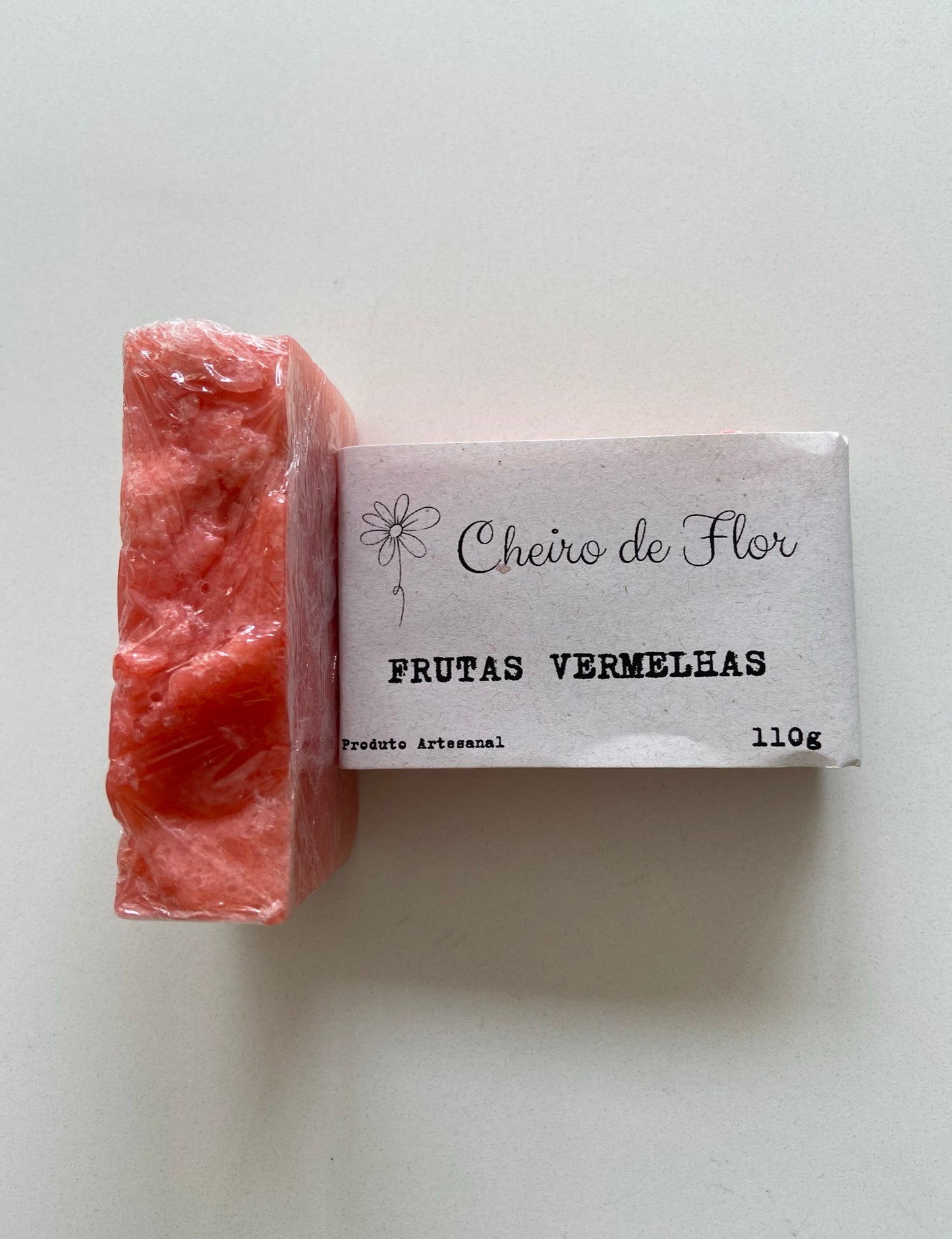 Red Fruits Handmade Bar Soap - Flower Scent 