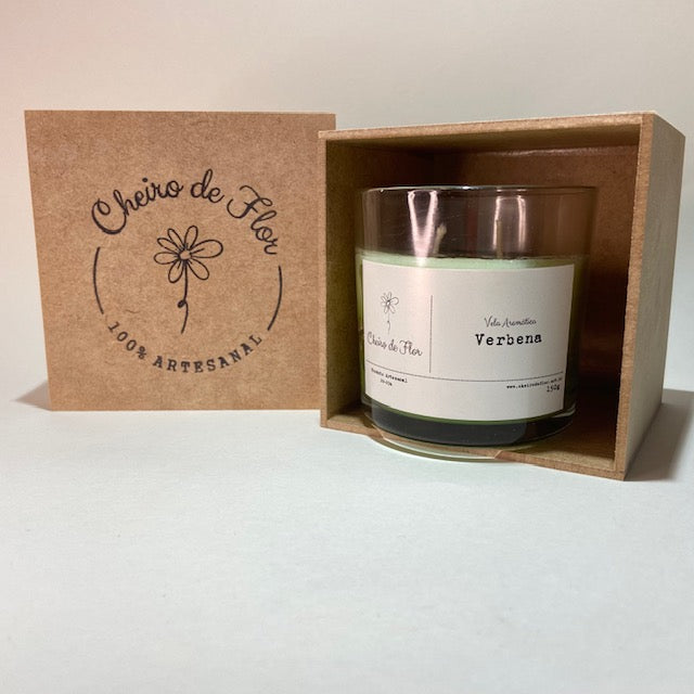 Scented Candle - Verbena - Flower Scent