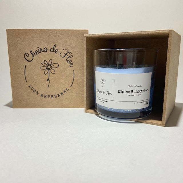 Literary Scented Candle - Bridgerton Eloise Bridgerton - Smell of Flower 