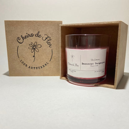 Literary Scented Candle - Game Of Thrones Daenerys Targaryen - Flower Scent 