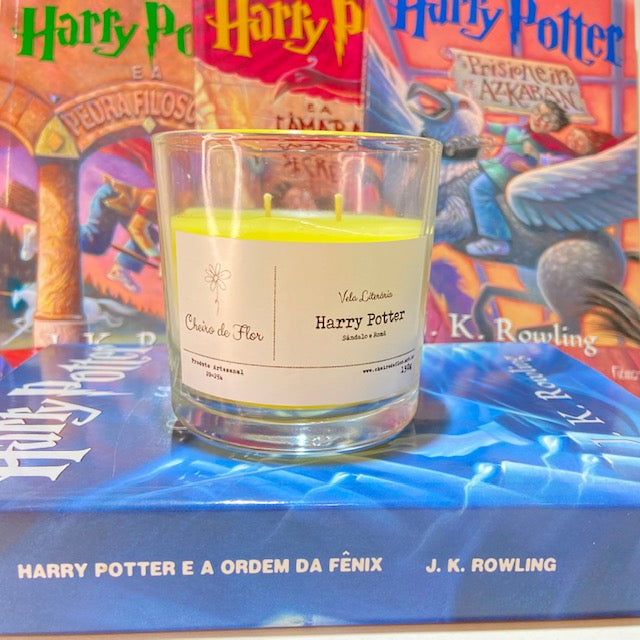 Literary Scented Candle - Harry Potter - Flower Scent