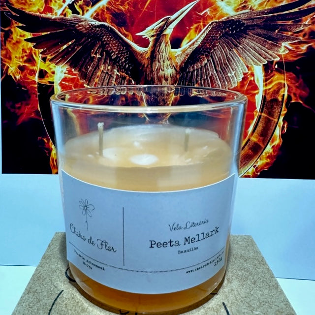 Vela Aromática Literária - Jogos Vorazes - Peeta Mellark