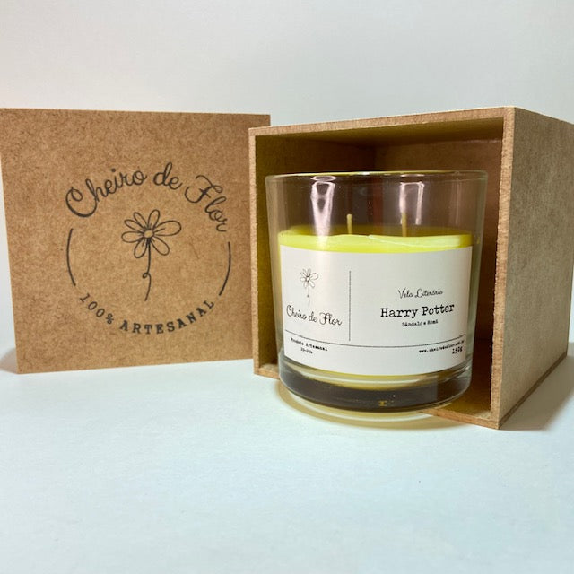 Literary Scented Candle - Harry Potter - Flower Scent